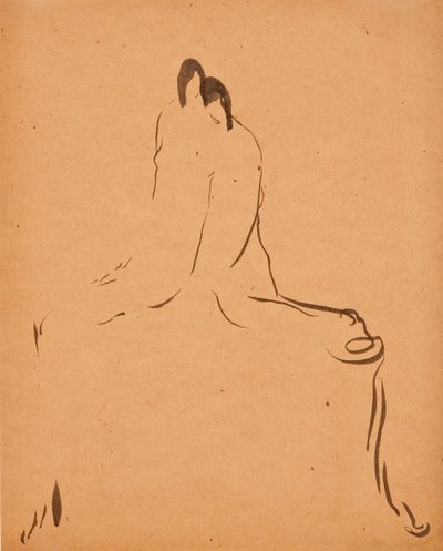 Deux Figures, c. 1908 - Gaston Lachaise