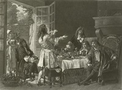 Un dîner chez Molière à Anteuil - Gaston Melingue
