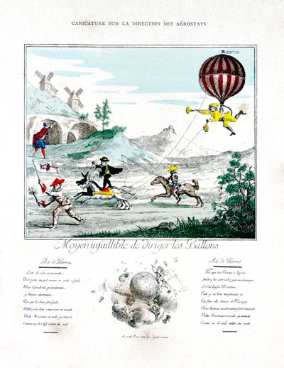 Caricature sur la direction de l