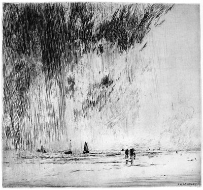 La Pluie, 1880-1940 - Gaston de Latenay