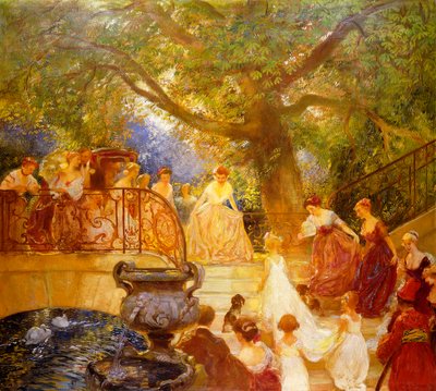 La visite de la princesse royale - Gaston de Latouche