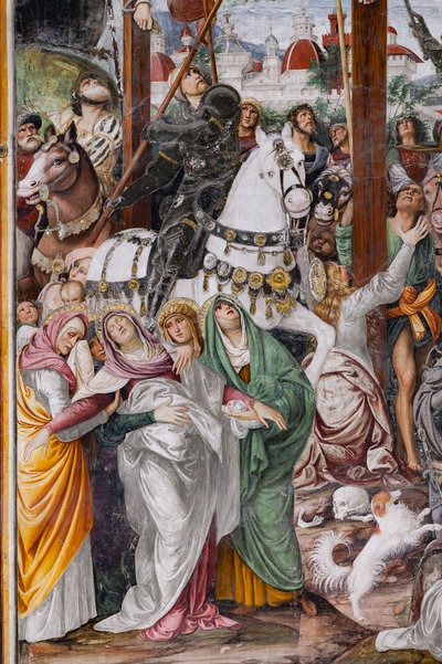 Détail de la Crucifixion - Gaudenzio Ferrari