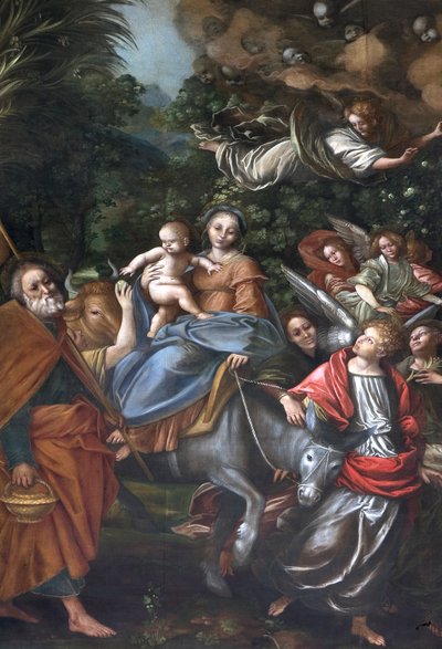Fuite en Égypte, vers 1525 - Gaudenzio Ferrari
