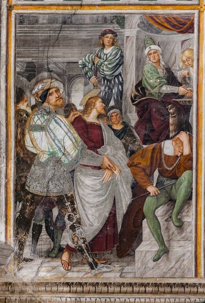 Jésus devant Pilate (détail) - Gaudenzio Ferrari
