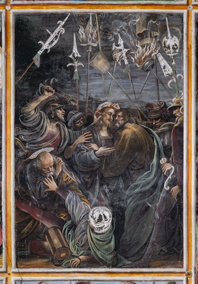 Le Baiser de Judas (détail) - Gaudenzio Ferrari