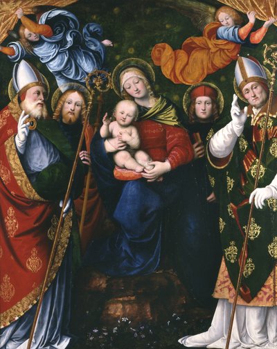 Madone, Enfant et Saints, 1516 - Gaudenzio Ferrari
