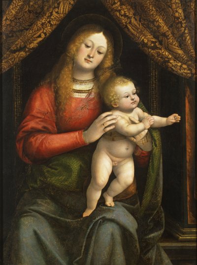 Madone et enfant - Gaudenzio Ferrari