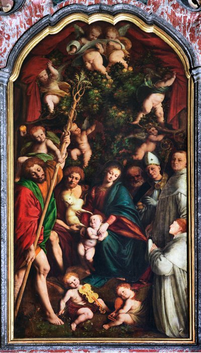 Madone avec des saints ou Madone des Oranges - Gaudenzio Ferrari