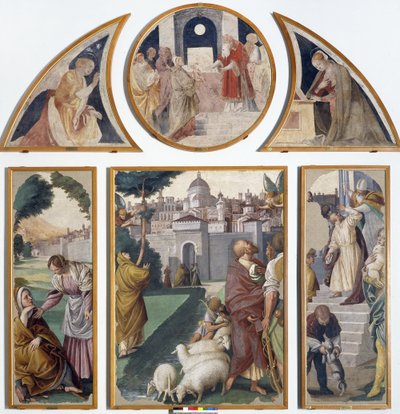 Histoires des saints Joachim et Anne - Gaudenzio Ferrari