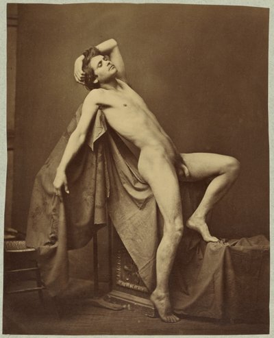 Figure masculine en repos - Gaudenzio Marconi