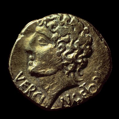 Statère gaulois en or (Arvernes) à l