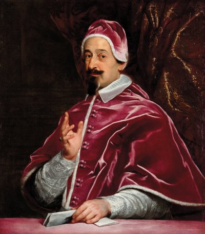 Portrait du Pape Alexandre VII 1599-1667, 1667 - Gaulli