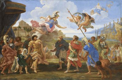 La querelle entre Agamemnon et Achille - Gaulli