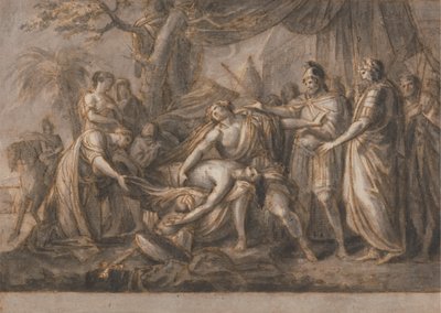Achille pleurant la mort de Patrocle - Gavin Hamilton