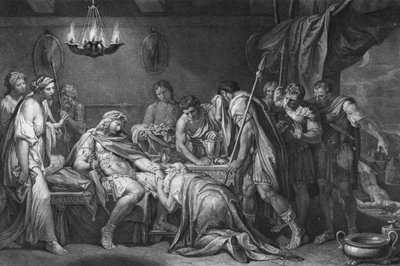 Priam rachète le corps mort d