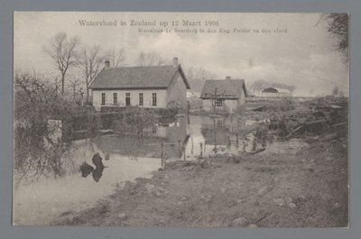 Inondation en Zélande - Gebroeders van Straaten