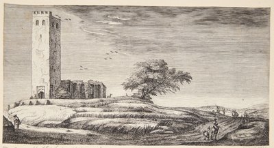 La vieille église de Muiderberg - Geertruyt Roghman