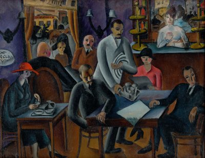 Au café - Gejza Schiller