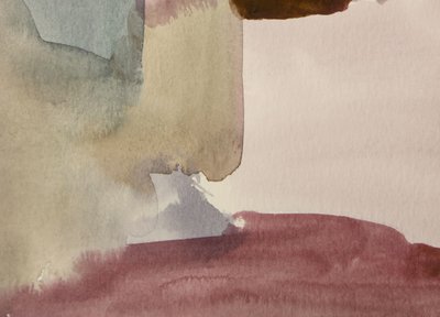 Aquarelle moderne aux tons sourds - Gemma Bardot