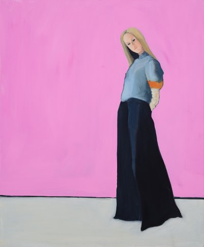 Jane, 2016 (huile sur toile) - Genevieve French