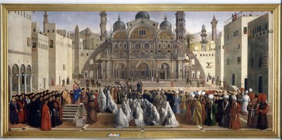 Sermon de Saint Marc sur une place d