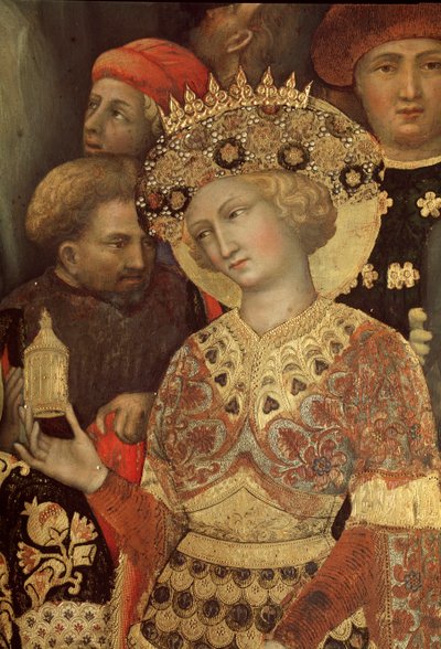 Adoration des mages (détail) - Gentile da Fabriano