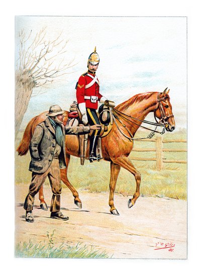 1er Royal Dragoons - Geoffrey Douglas Giles