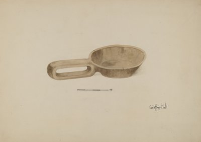 Louche en bois huilé - Geoffrey Holt