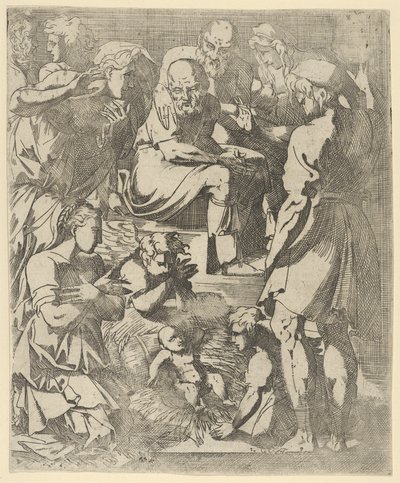 La Nativité, vers 1544-48 - Geoffroy Dumoûtier
