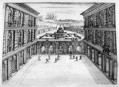 Château et jardin, 1664 - Georg Andreas Bockler