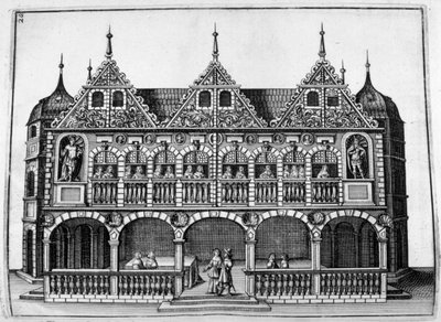 Conception de château, 1664 - Georg Andreas Bockler