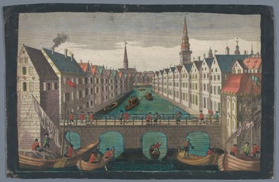 Vue de la Nikolaifleet en face de l