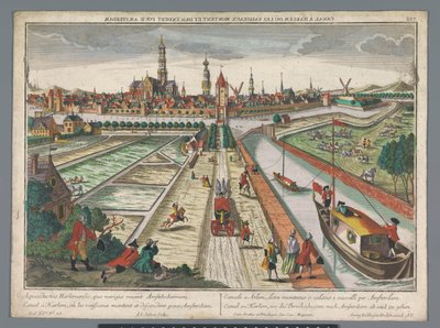 Vue sur le canal d