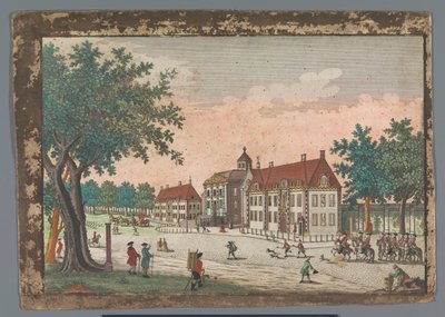 Vue du Palais Huis ten Bosch à La Haye - Georg Balthasar Probst