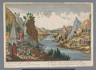 Présage dans le vol des oiseaux - Georg Balthasar Probst
