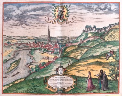 Colonia, Allemagne - dans "Civitates Orbis Terrarum" de Georg Braun, Cologne 1617 - Georg Braun