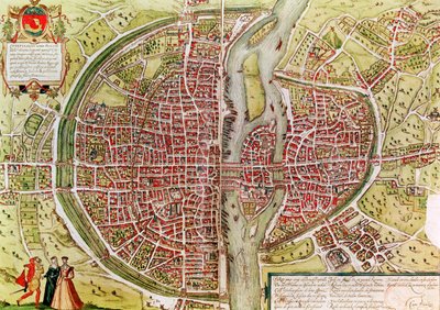 Carte de Paris de 