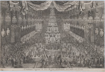 Couronnement de Charles XI, Stockholm, 20 décembre 1672 - Georg Christoph Eimmart