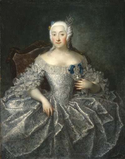Portrait de la comtesse Varvara Alexeïevna Cheremeteva 1711-1767, 1746 - Georg Christoph Grooth