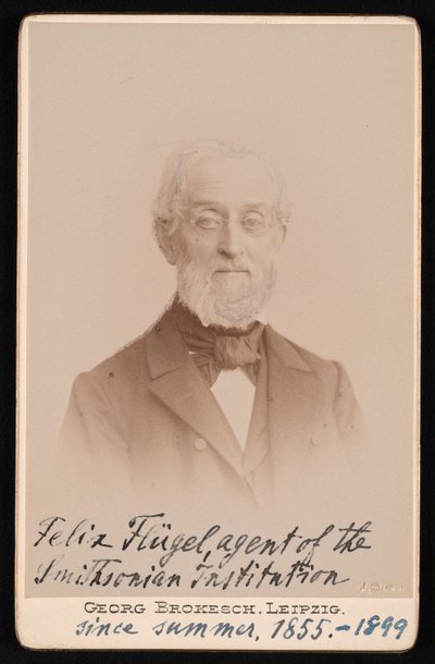 Portrait de Felix Flugel 1820-1904, 1894 - Georg Conrad Adolph Brokesch