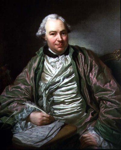 Portrait de Carl Sparre - Georg David Mathieu