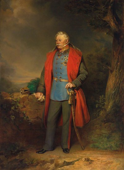 Maréchal de camp Josef Graf Radetzky de Radetz 1766-1858, 1852 - Georg Decker