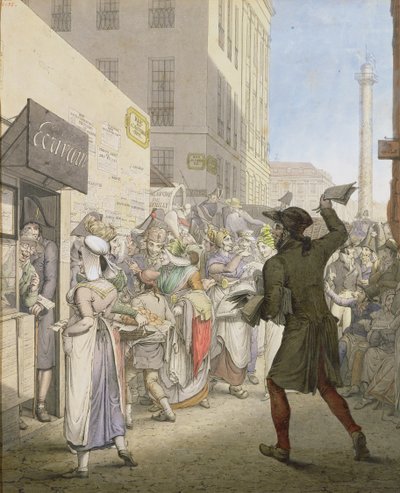 Le scribe public - Georg Emanuel Opitz