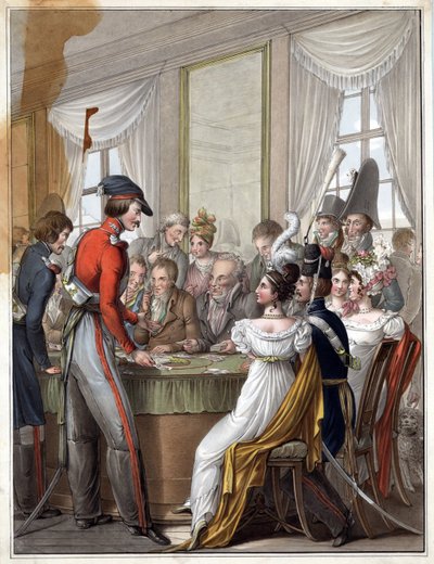 Cosaques russes à Paris - Georg Emanuel Opiz