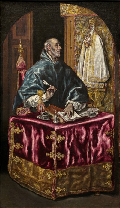 Saint Ildefonso, vers 1603-1614 (huile sur toile) - Georg Flegel