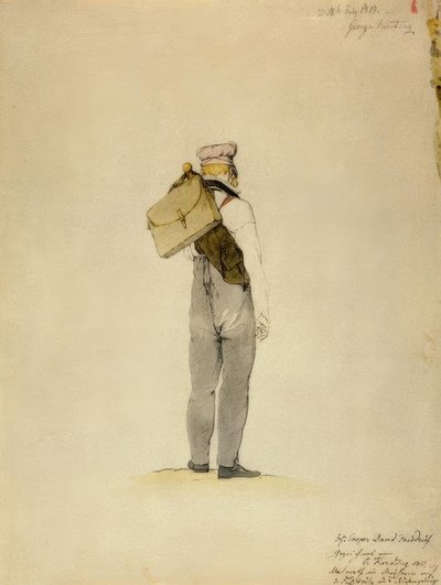 C.D. Friedrich en randonnée dans les Monts des Géants - Georg Friedrich Kersting