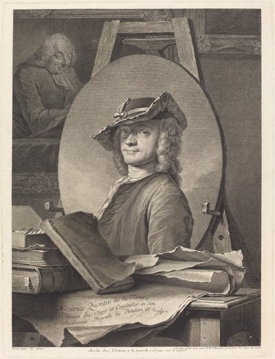 Maurice Quentin de La Tour - Georg Friedrich Schmidt after Maurice Quentin de La Tour