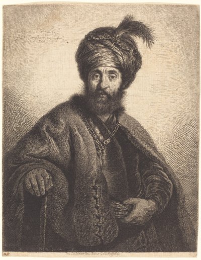 Le Perse - Georg Friedrich Schmidt after Rembrandt van Rijn