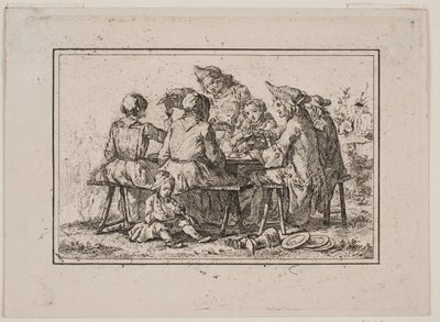 Un repas paysan - Georg Haas