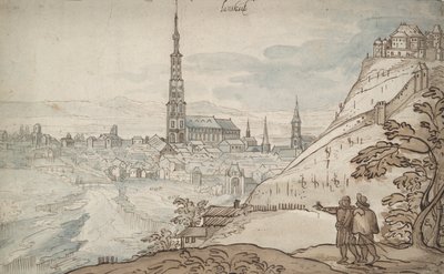 Vue de Landshut - Georg Hoefnagel